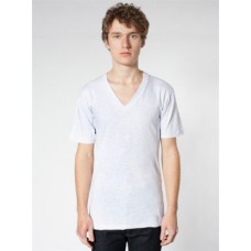 American Apparel Fine Jersey Short Sleeve V-neck T-shirt