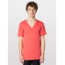 American Apparel Organic Fine Jersey Short Sleeve V-neck T-shirt