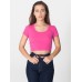 American Apparel Baby Rib Crop Top