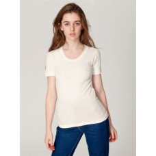 American Apparel Sheer Jersey Short Sleeve Women's Summer Top