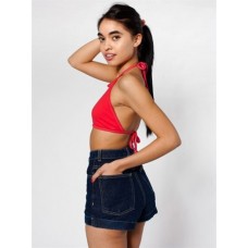 American Apparel Interlock Halter Top