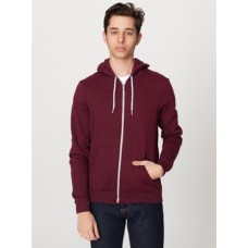American Apparel Salt And Pepper Zip Hoodie