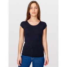 American Apparel Cotton Spandex Jersey Aerobic Top