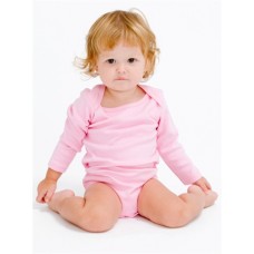 American Apparel Infant Interlock Long Sleeve One-piece
