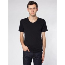 American Apparel Sheer Jersey Loose Crew Summer T-shirt