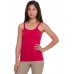 American Apparel Sheer Jersey Shirred-neck Tank