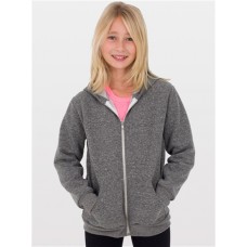 American Apparel Youth Salt & Pepper Zip Hoodie