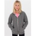 American Apparel Youth Salt & Pepper Zip Hoodie