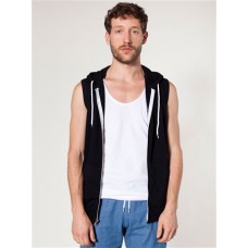 American Apparel California Fleece Sleeveless Zip Hoodie