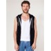 American Apparel California Fleece Sleeveless Zip Hoodie