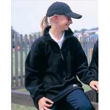 Result Clearance Kid's Active Fleece Top 1/4 Zip Unlined