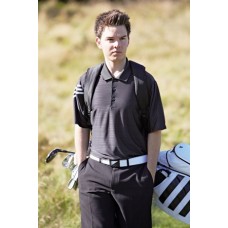 Adidas Mens Climacool 3 Stripe Polo Shirt