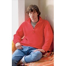 Fruit Of The Loom Zip Neck Micro Fleece Jacket