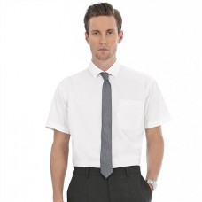 B & C Mens Heritage Short Sleeve Shirt