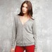 Bella Unisex Tri-blend V-neck Cardigan