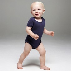 Bella Baby Rib Short Sleeve One Piece Baby Vest