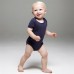 Bella Baby Rib Short Sleeve One Piece Baby Vest