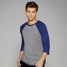 Bella Triblend 3/4 Sleeve Baseball T-shirt