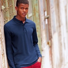 Fruit Of The Loom Premium Long Sleeve Polo