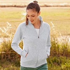 Fruit Of The Loom Lady-fit Ladies Sweat Jacket