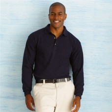 Gildan Ultra Cotton Long Sleeve Mens Polo