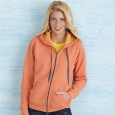 Gildan Heavyblend Vintage Womens Full Zip Hoodie