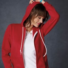 Anvil Ladies Full Zip Hooded Sweat