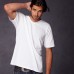 Anvil V-neck Fashion Mens T-shirt
