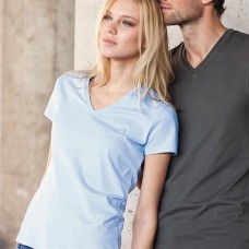 Kariban Women's Short Sleeve V-neck T-shirt