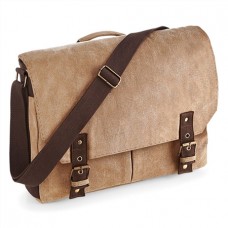 Quadra Vintage Canvas Satchel Messenger Bag