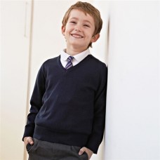 Maddins Fully Fashioned V-neck Kids Jumper