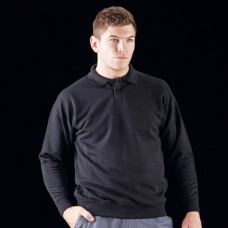 Maddins Coloursure Polo Plaquet Mens Sweat Top