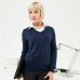 Premier Knitted V-neck Women's Sweater