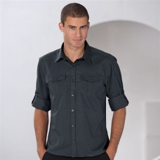 Russell Roll-sleeve Mens Long Sleeve Shirt