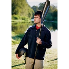 Regatta Men's Micro Zip Neck Fleece In Black And Dark Navy
