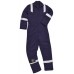 Portwest Workwear Mens Padded Anti-static Coverall In Navy