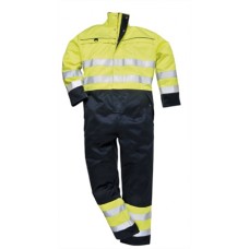 Portwest Workwear Mens Hi Vis Flame Retardent Multi Norm Coverall