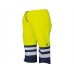 Projob Workwear Men's 6504 Rain Pants Hv In Yellow And Orange