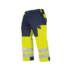 Projob Workwear Men's 6501 Pants Hv In Yellow And Orange