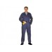 Portwest Workwear Men's Cotton Coveral In Navy And White