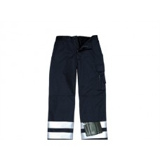 Portwest Workwear Iona Safety Trousers In Dark Navy