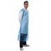 Supertouch Disposable Pe Smock 20 Micron In Blue