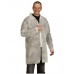 Supertouch Non-woven Coat With Zip In White (qty 50)