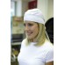 Dennys Chefswear Cotton Zandana Headwear In White And Black Dennys Chefswear Cotton Zandana Headwear In White And Black