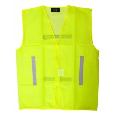 Supertouch Mens Mesh Waistcoat In Hi Vis Yellow