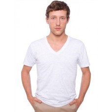 10 X American Apparel Fine Jersey Short Sleeve Printed V-neck