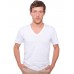10 X American Apparel Fine Jersey Short Sleeve Printed V-neck