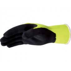 Venitex Latex Coated Apollon Gloves In Yellow/black