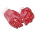 Portwest Workwear Pvc Knitwrist In Red
