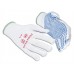 Portwest Workwear Nylon Polka Dot Glove In White